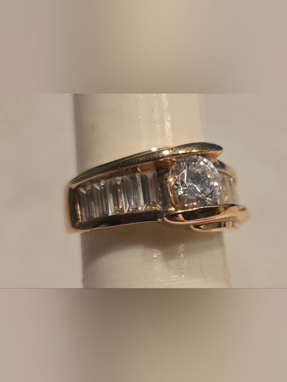 Sterling 925 CZ ring Size 7